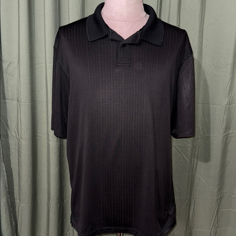 Elegant Black Polo Shirt for Men